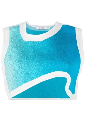 PH5 Dahlia sleeveless crop top - Blue