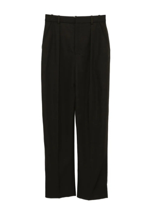 LEMAIRE pleated straight-leg trousers - Brown
