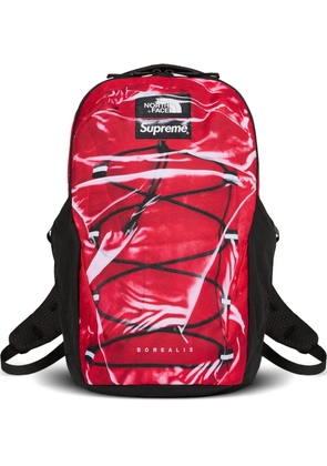 Supreme x The North Face Borealis Trompe L'oeil 'Red' backpack