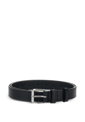 Comme Des Garçons Play perforated leather belt - Black