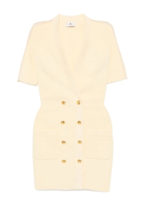 Elisabetta Franchi knitted dress - Yellow