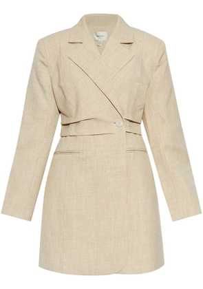 Gestuz blazer mini dress - Neutrals