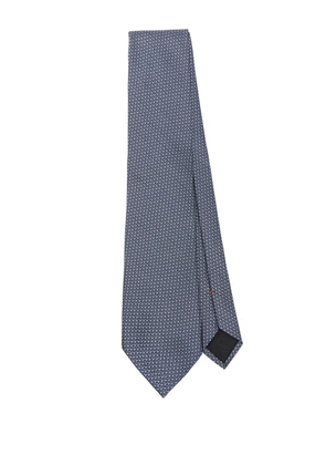Zegna silk tie - Blue