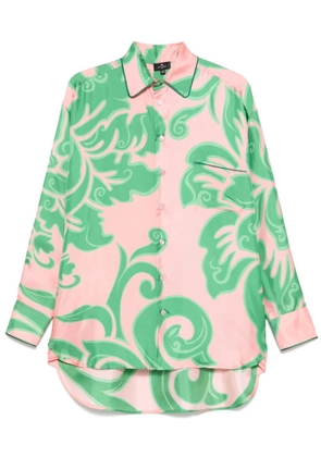ETRO abstract-print shirt - Pink