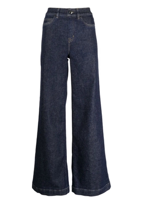 SPANX flared wide-leg jeans - Blue