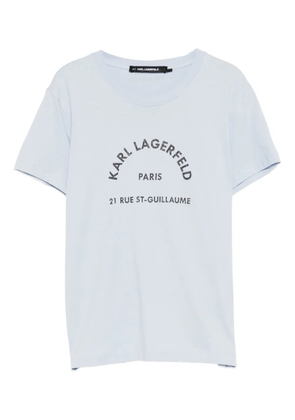 Karl Lagerfeld RSG Glitter T-shirt - Blue
