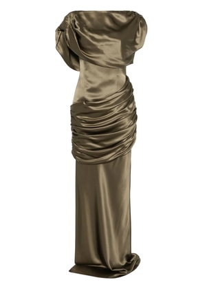 Giuseppe Di Morabito silk maxi dress - Green