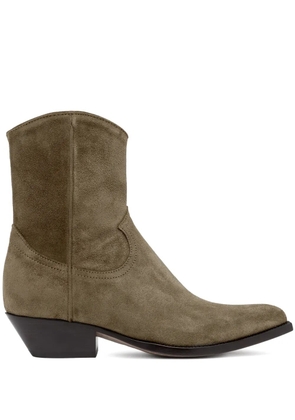 Buttero 40mm Flee cowboy boots - Green