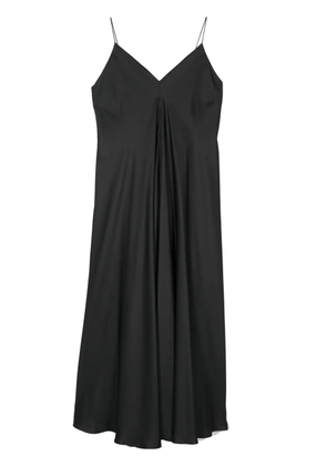 Róhe asymmetric silk dress - Black