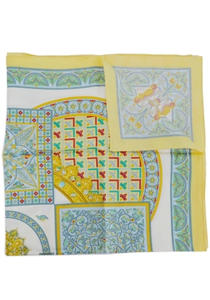 Hermès Pre-Owned 1990-2000s Ciels Byzantins silk scarf - Green