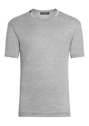 Dolce & Gabbana silk t-shirt - Grey