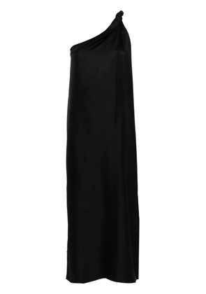 LouLou de Saison Adela silk maxi dress - Black