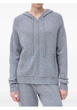 MAX ET MOI zip-up hoodie - Grey