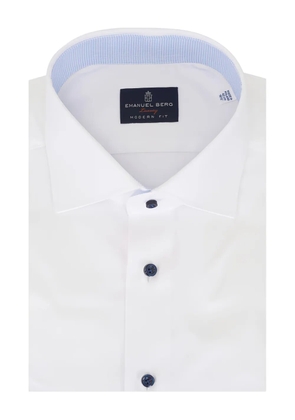 EMANUEL BERG button-fastening shirt - White