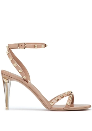 Valentino Garavani Rockstud open-toe sandals - Neutrals