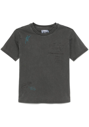 izzue graphic-print T-shirt - Grey