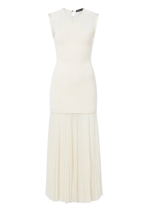 Proenza Schouler Niki semi-sheer dress - Neutrals