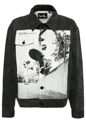 Haculla making memories denim jacket - Grey
