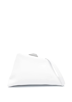The Attico Day Off clutch bag - White