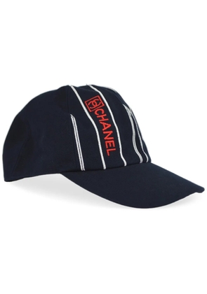 CHANEL Pre-Owned 1990-2000s Sport line cap - Blue