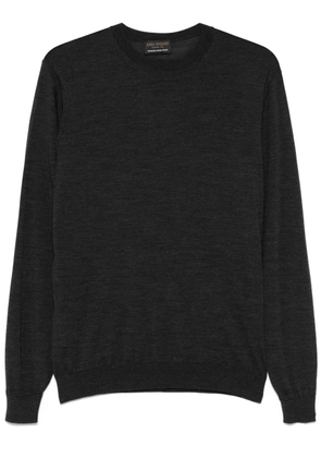 Dell'oglio fine-knit sweater - Grey