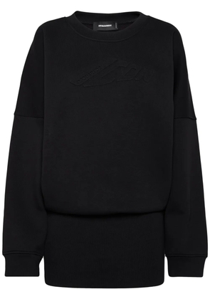 DSQUARED2 Icon sweatshirt dress - Black
