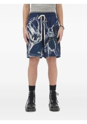 DOMREBEL ROO drawstring shorts - Blue