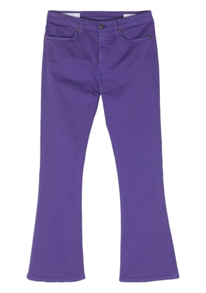DONDUP Mandy flared-cut cotton jeans - Purple