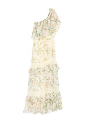 MIAU by Clara Rotescu floral-print maxi dress - Yellow