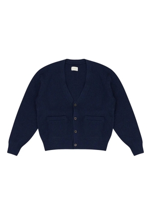 Aimé Leon Dore waffle knit cardigan - Blue