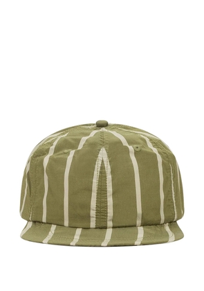 Aimé Leon Dore striped-pattern crusher hat - Green