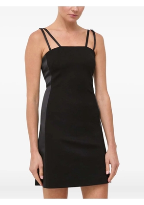 Karl Lagerfeld strap panel dress - Black