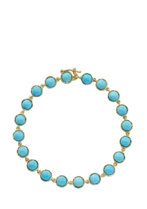 Irene Neuwirth 18kt yellow gold Kingman turquoise bracelet