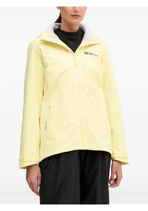 JACK WOLFSKIN Moonrise 3in1 hooded zip-up performance jacket - Yellow