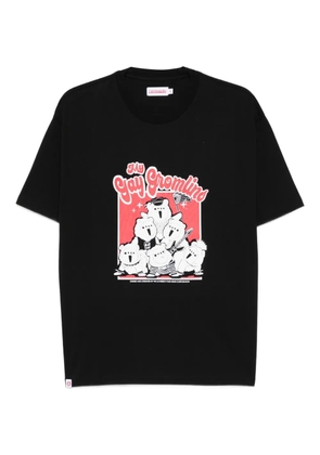 Charles Jeffrey Loverboy graphic-bear-print T-shirt - Black