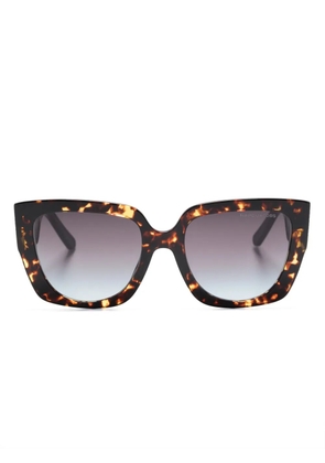 Marc Jacobs Eyewear J Marc square-frame sunglasses - Brown