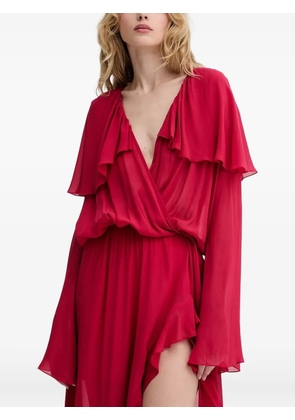 Aniye By ruffled dress - Red