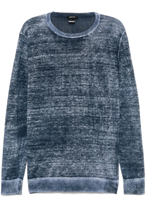 Avant Toi dyed sweater - Blue