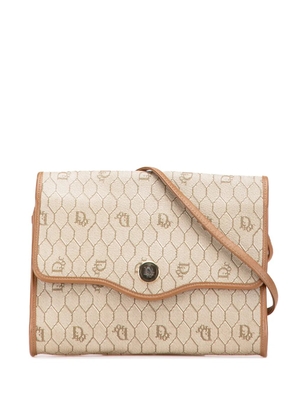 Christian Dior Pre-Owned 20th Century Honeycomb Coated Canvas crossbody bag - Brown