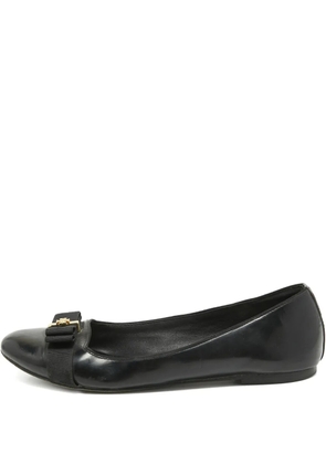 Tory Burch leather ballet flats - Black