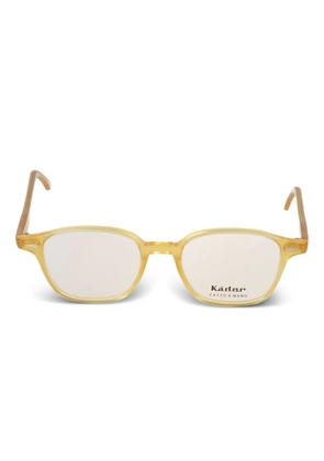 Kador Quadro round-frame glasses - Yellow