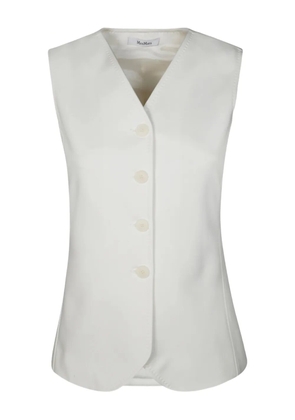 Max Mara Fornovo jersey gilet - Neutrals