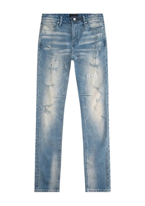 RTA distressed bootcut jeans - Blue