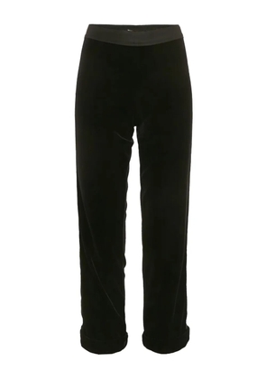 Bailey 44 side-tape velvet leggings - Black