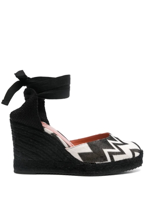 Missoni zigzag-woven espadrilles - Black