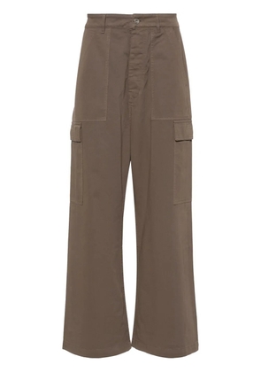 Rick Owens DRKSHDW mid-rise cargo trousers - Brown