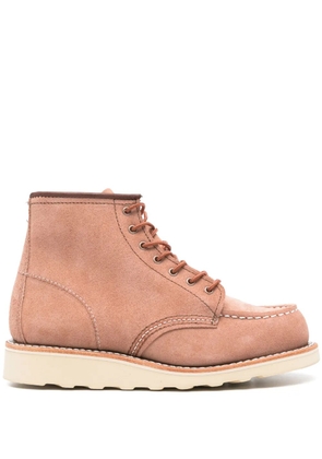 Red Wing Shoes Classic Moc suede boots - Pink
