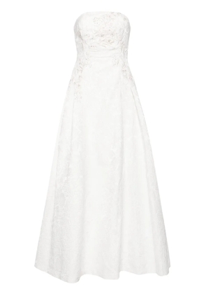 Sachin & Babi Belle embroidered-design dress - White