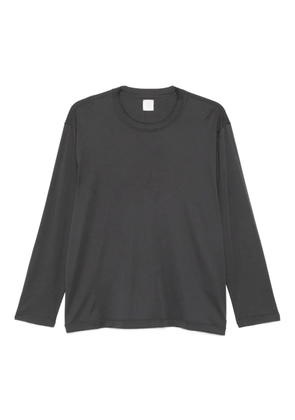 Eleventy long-sleeve crew-neck T-shirt - Black