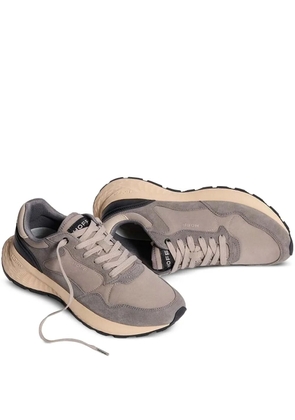 Hoff suede-panelled sneakers - Grey